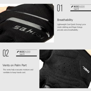 Dviratininko pirštinės "Pro Sport Summer"