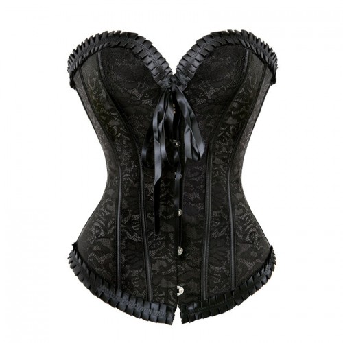 Koreguojantis figūrą korsetas "Gothic Floral Plus"