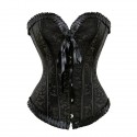 Koreguojantis figūrą korsetas "Gothic Floral Plus"