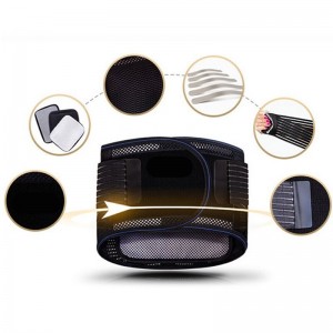 Šildantis juosmenį diržas "Tourmaline Heating Deluxe 6"