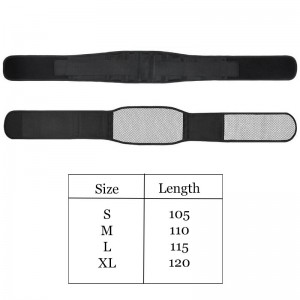 Šildantis juosmenį diržas "Tourmaline Heating Deluxe 13"