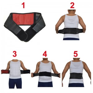 Šildantis juosmenį diržas "Tourmaline Heating Deluxe 17"