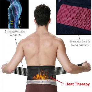 Šildantis juosmenį diržas "Tourmaline Heating Deluxe 17"