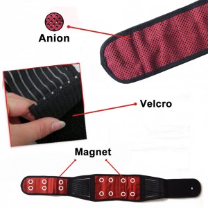 Šildantis juosmenį diržas "Tourmaline Heating Deluxe 17"