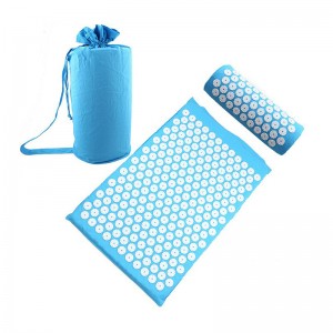 Akupunktūrinis jogos kilimėlis su pagalve "Stresui ne 16"