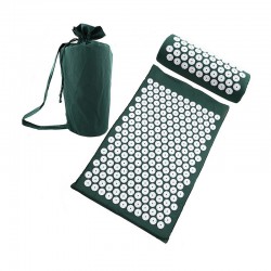 Akupunktūrinis jogos kilimėlis su pagalve "Stresui ne 17"