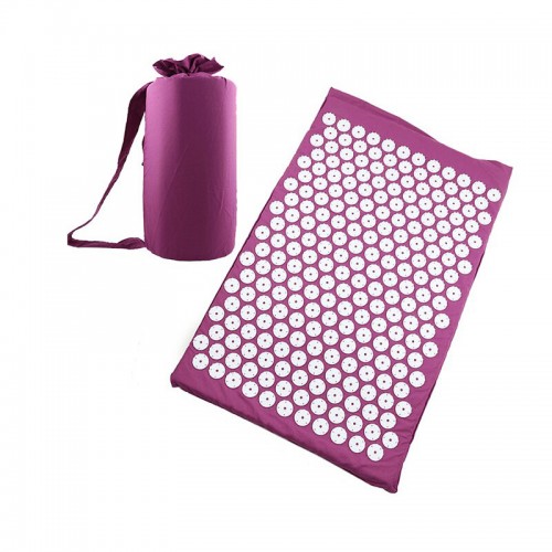 Akupunktūrinis jogos kilimėlis su pagalve "Stresui ne 19"