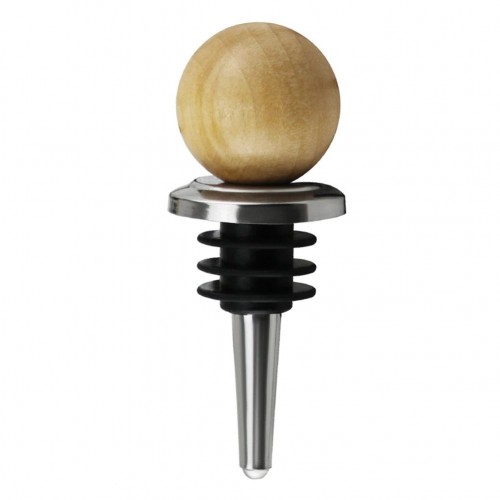 Šampano ir vyno butelio kamštis "Premium Deluxe Wooden Ball"