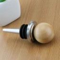 Šampano ir vyno butelio kamštis "Premium Deluxe Wooden Ball"