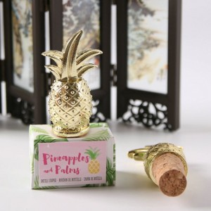 Šampano ir vyno butelio kamštis "Gold Pineapple"