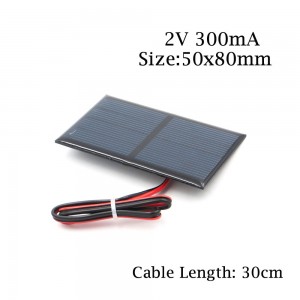 Saulės modulis "Solar Power Mini" (2 V 300 mA)