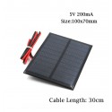 Saulės modulis "Solar Power Mini" (5 V 200 mA)