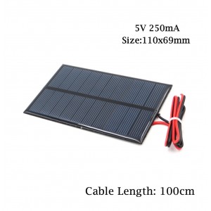 Saulės modulis "Solar Power Mini" (5 V 250 mA)