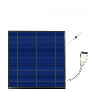 Saulės modulis "Solar Power USB" (5 V 840 mA 4.5 W)