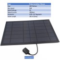 Saulės modulis "Solar Power USB" (5 V 2000 mA 10 W)