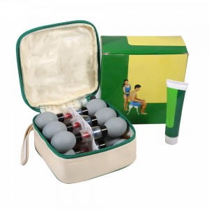 Vakuminio masažo taurės "Traukos jėga" (12 vnt.)