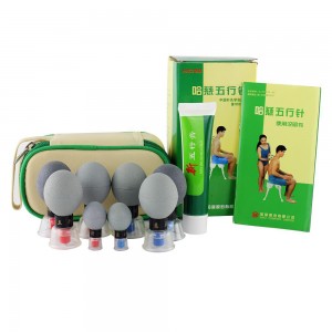 Vakuminio masažo taurės "Traukos jėga" (18 vnt.)