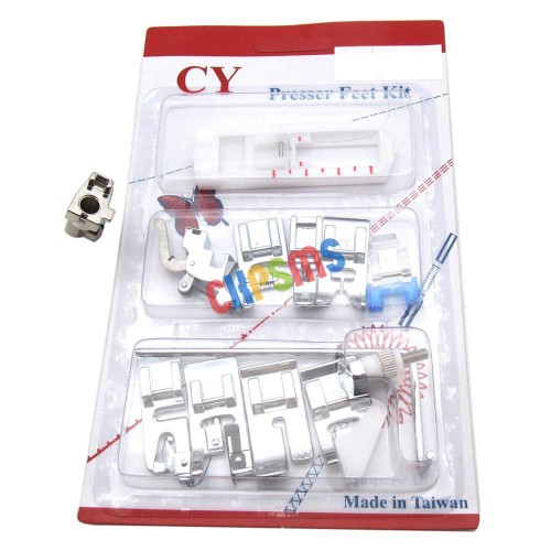 Pėdelių rinkinys "New Style Pro" (11 dalių, Bernina, Brother, Babylock)