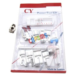 Pėdelių rinkinys "New Style Pro" (11 dalių, Bernina, Brother, Babylock)