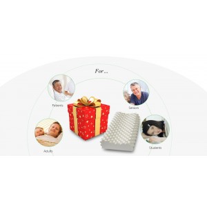 Naturalaus latekso miego pagalvė "Best Confort Premium Deluxe Limited"