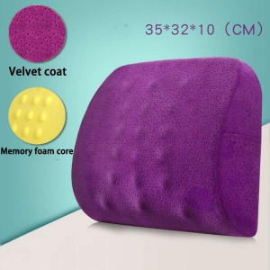Ortopedinė pagalvė nugarai "Confort Relax Velvet 2"