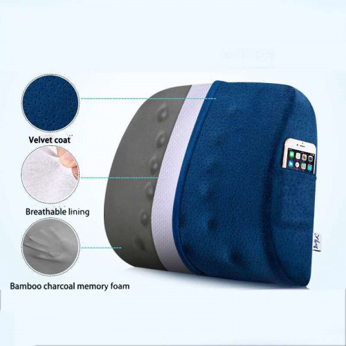 Ortopedinė pagalvė nugarai "Confort Relax Bamboo"