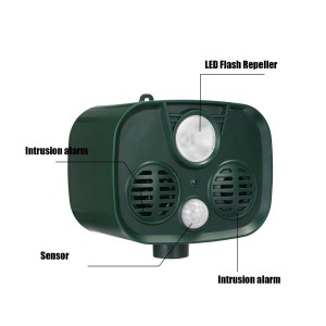 Ultragarsinis gyvūnų ir paukščių baidytuvas "Solar Power Defence"