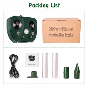 Ultragarsinis gyvūnų ir paukščių baidytuvas "Ultrasonic Power Profesional 8"