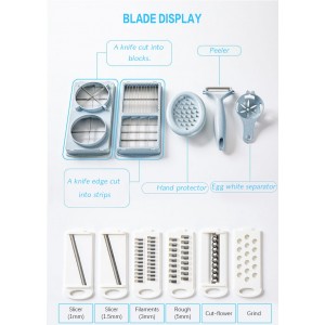 Universali vaisių ir daržovių pjaustyklė "Aukščiausia klasė 4"