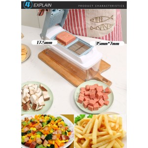 Universali vaisių ir daržovių pjaustyklė "Aukščiausia klasė 4"