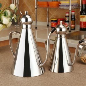 Plieninis indas alyvuogių aliejui "Soul Kitchen Oil Deluxe 3" (1000 ml)