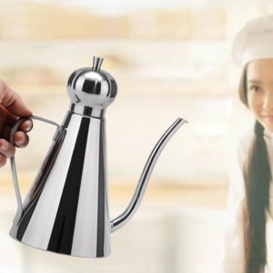 Plieninis indas alyvuogių aliejui "Soul Kitchen Oil Deluxe 3" (1000 ml)