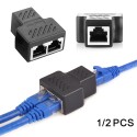 RJ45 Tinklo kabelio šakotuvas 1 į 2 "Dual Pro Premium"
