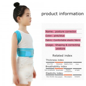 Pečių laikysenos korektorius vaikams "Pro Confort Deluxe 2"