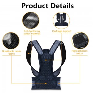 Universalus ortopedinis laikysenos koreguoklis "Smart Confort"