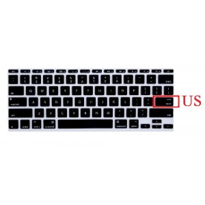 Silikoninė apsauga nešiojamo kompiuterio klaviatūrai "Macbook Air Pro Protector"