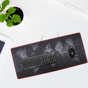 Super didelio dydžio pelės kilimėlis "Pasaulio žemėlapis" (80 x 30 cm)