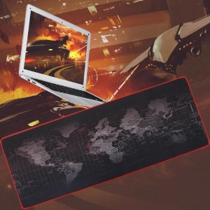 Super didelio dydžio pelės kilimėlis "Pasaulio žemėlapis" (80 x 30 cm)