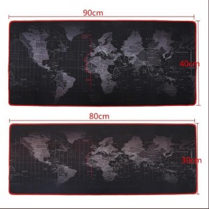 Super didelio dydžio pelės kilimėlis "Pasaulio žemėlapis" (80 x 30 cm)