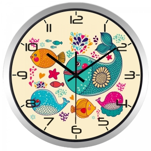 Sieninis lauko laikrodis "Nuostabiosios spalvotosios žūvelės"