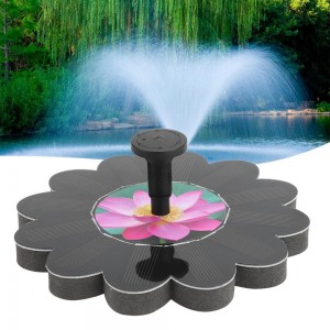 Sodo fontanas "Rožinė vandens lelija 2"