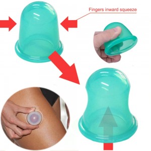 Silikoninės taurelės "Atgimimas" (nugarai ir veidui)