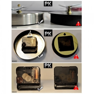 Sieninio laikrodžio mechanizmas "Auksinė strėlė 2"