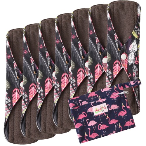 Daugkartinio naudojimo higieniniai įklotai "Bella Premium 10" (7 vnt.)