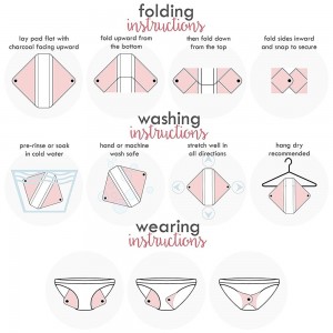 Daugkartinio naudojimo higieniniai įklotai "Bella Premium Deluxe" (7 vnt.)