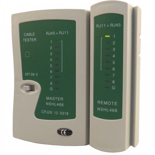 RJ45 Tinklo kabelių matuoklis