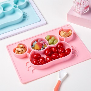 Vaikiškas silikoninis pietų padėkliukas "Premium 20"