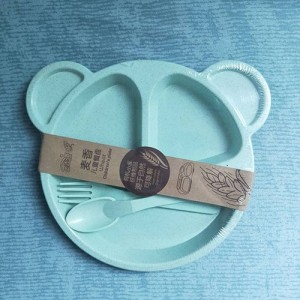 Vaikiškas maistelio padėkliukas "Happy Teddy"