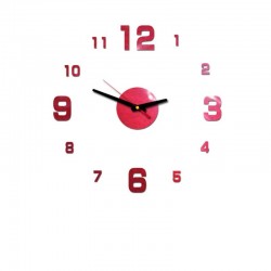 Sieninis laikrodis "Lengvas stilius" (40 x 40 cm)