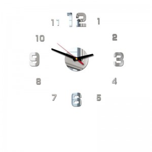 Sieninis laikrodis "Lengvas stilius" (40 x 40 cm)